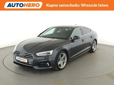 Audi A5 IV S-Line S-tronic półskóra virtual navi kamera hak ACC climatronic-1
