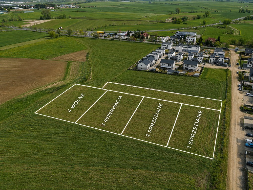 Buk / Działka 779 m²/ Wz - Widok 3