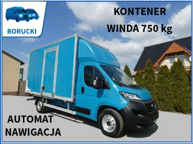Fiat Ducato KONTENER WINDA 750 kg DRZWI BOCZNE, AUTOMAT-1