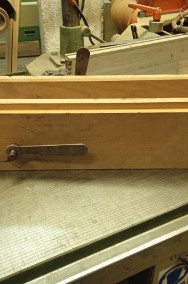 Przykładnica, culaga do frezarki dolnowrzecionowej, drewniana bukowa-2