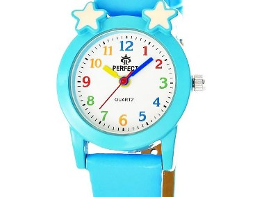 Zegarek Dziecięcy PERFECT A949-2 Kolor błękitny/biały/czerwony  -1