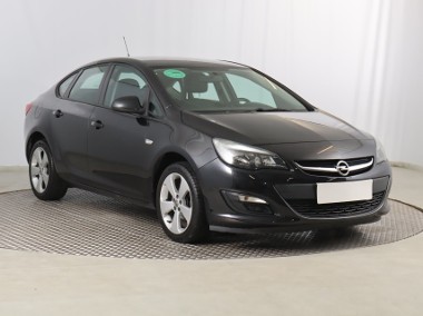 Opel Astra J , Salon Polska, GAZ, Skóra, Klima, Tempomat, Parktronic-1