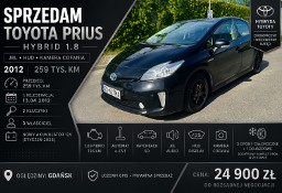 Toyota Prius III Toyota Prius Hybrid 1.8 | JBL | HUD | Kamera | 2 kluczyki