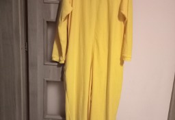 Dres jednoczęściowy, piżama - żółty miś