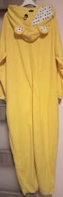 Dres jednoczęściowy, piżama - żółty miś-4