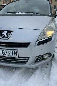 Peugeot 5008 I 7 miejsc, nawigacja, parktronik przód i tył, isofix, opony wielosez.-2