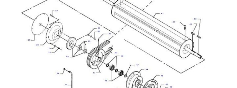 Massey Fergusson MF 30 - elektromagnes ślimaka wysypu D45060200-1