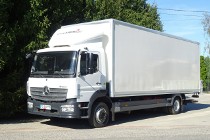 Mercedes-Benz Atego 1218 Euro 6 tylko 272 tys.km! kontener 18p winda Mercedes Atego 1218 Euro 6 272 tys,km Udokumentowane kontener ...