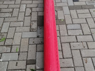 Rura osłonowa dzielona czerwona 16cm-1