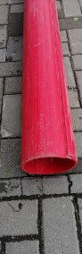 Rura osłonowa dzielona czerwona 16cm-4