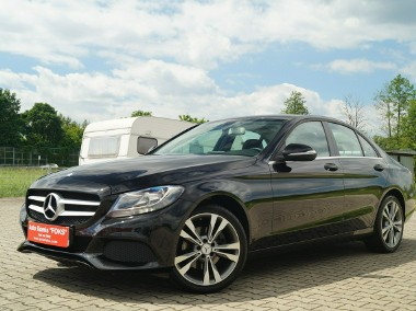 Mercedes-Benz Klasa C W205 2.0 benz 184 KM Skóra 2014r grudzień serwisowany w ASO zadbany-1