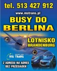 Busy do Berlina MS Trans, przewozy do Berlina i na lotnisko Brandenburg