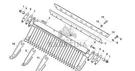 John Deere 960 - Część źniwna DC218717 (Podbieracz)