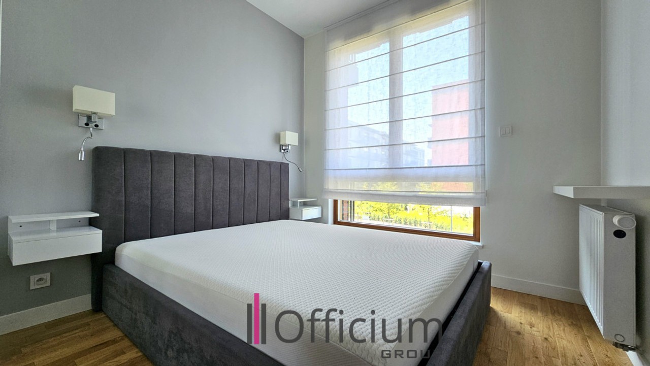 Apartament 38 m², garaż, siłownia i sauna, Wilanów. - Więcej