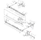 Massey Fergusson MF 30 - wałek napędu podsiewacza D28482006