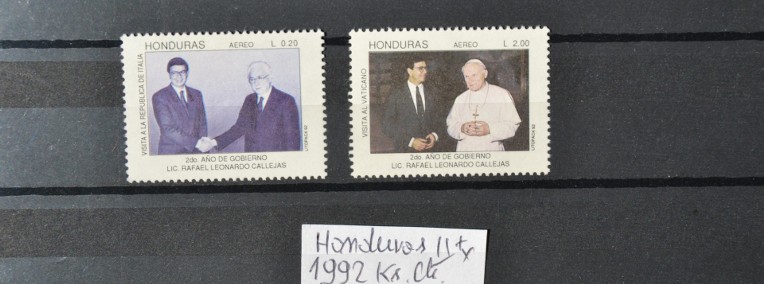 Papież Jan Paweł II Honduras II ** Wg Ks Chrostowskiego 163-1