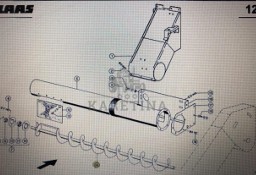 Ślimak Claas Mega 370-340 Nr kat. 000 687 173 2 Nr kat. 000 687 173 2