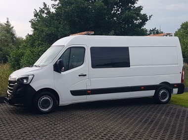 6 OSÓB  L3H2 BRYGADÓWKA DŁUGI WYSOKI KLIMA AC KRAJOWY OPEL MOVANO-1