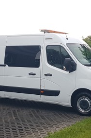6 OSÓB  L3H2 BRYGADÓWKA DŁUGI WYSOKI KLIMA AC KRAJOWY OPEL MOVANO-2