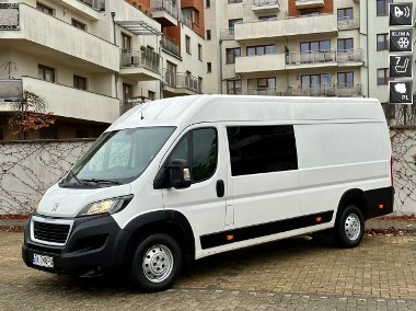 Peugeot Boxer Salon Polska Brygadówka 7miejsc !! Doka-1