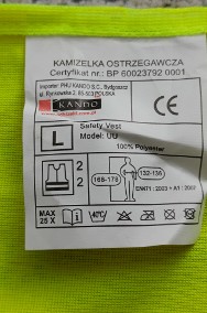 Kamizelka odblaskowa, marki Kando z logo Kverneland-3