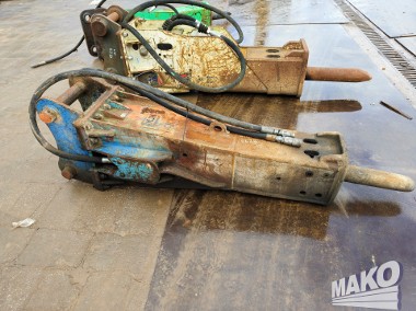 Młot hydrauliczny MSB MS520 1120kg do koparki / Mocowanie Miller fi 80-1