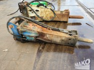 Młot hydrauliczny MSB MS520 1120kg do koparki / Mocowanie Miller fi 80