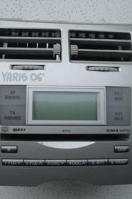 TOYOTA YARIS II 05-09 RADIO CD MP3 WSZYSTKIE CZĘŚCI Toyota Yaris-2