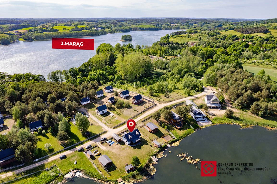 Dom na Mazurach nad rozlewiskiem i przy jeziorze - Widok 4