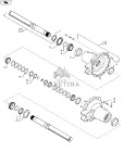 New Holland T6090 Element nośny osi 87331804