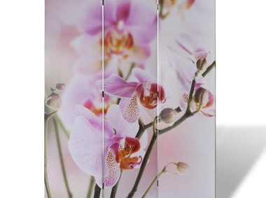 vidaXL Składany parawan, 120x170 cm, motyw kwiatowy 240475-1