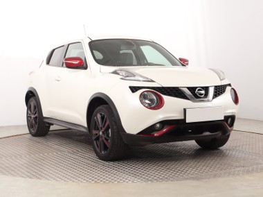 Nissan Juke , Salon Polska, Serwis ASO, Skóra, Navi, Klimatronic,-1
