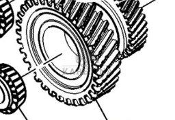 John Deere 6115R Koło Zębate Pośrednie L168383