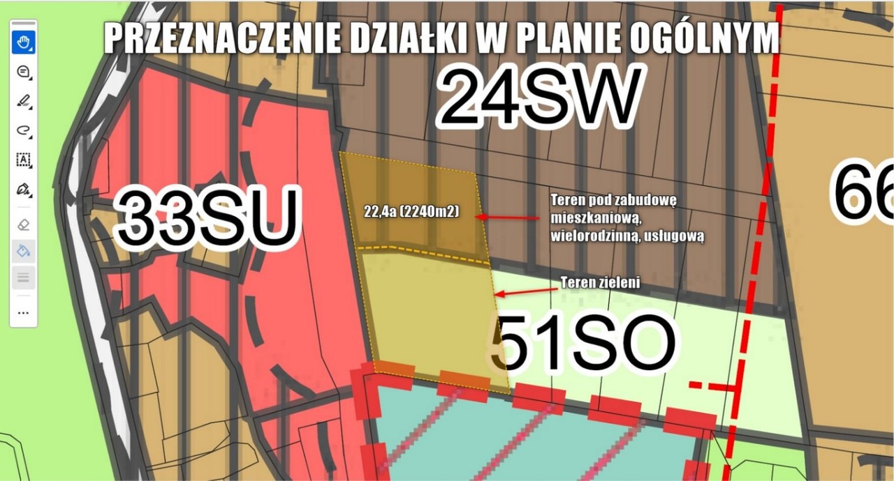 Działka w Szydłowcu | 4400 m² | WIELORODZINNA - Widok 3