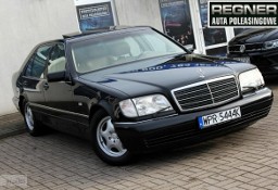 Mercedes-Benz Klasa S W140 S 500 Long Lift Szyber Pamięć Skóra Lodówka Dociąg Klimatronik LOKAT