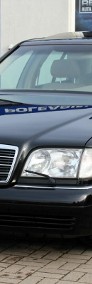Mercedes-Benz Klasa S W140 S 500 Long Lift Szyber Pamięć Skóra Lodówka Dociąg Klimatronik LOKAT-3