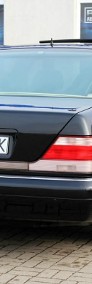 Mercedes-Benz Klasa S W140 S 500 Long Lift Szyber Pamięć Skóra Lodówka Dociąg Klimatronik LOKAT-4