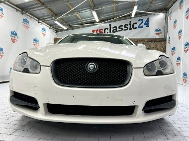 Jaguar XF X250 Jaguar XF Supercharged 420 HP 2008 biały bezwypadkowy stan BDB V8 4,-1