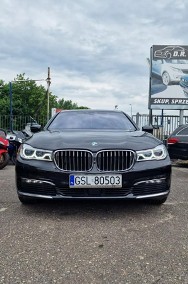 BMW SERIA 7 4.4 Benzyna V8 450 KM, 4x4, Kamera 360, Dociągi, Masaże, Full Opcja-2