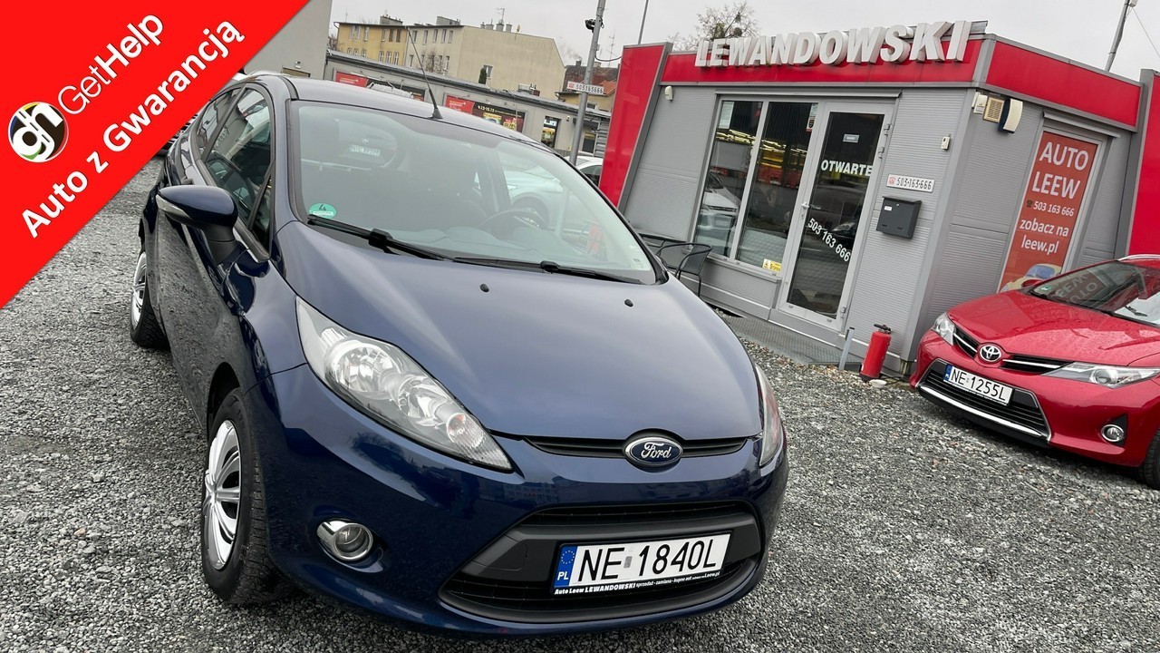 Ford Fiesta VII Benzyna Zarejestrowany Ubezpieczony