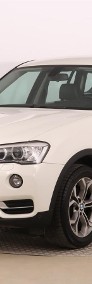 BMW X3 II (F25) , Salon Polska, Serwis ASO, 187 KM, Automat, Skóra, Navi,-3