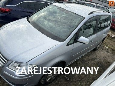Volkswagen Touran I 1,9 TDI, CLIMAtronic, świeży olej, 5 miejsc, zarejestrowany-1