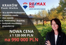 Działka budowlana Kraków Podgórze, ul. Niebieska