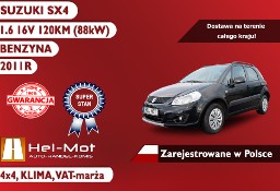 Suzuki SX4 I 4x4, Klima, Zarejestrowane w Polsce, VAT-marża!