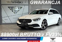 Mercedes-Benz Klasa E W213 200D T 160PS Avantgarde Virtual Kamera LED F1 FV23%