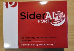 Sideral Forte (żelazo + witamina C), 20 kapsułek w jednym opakowaniu