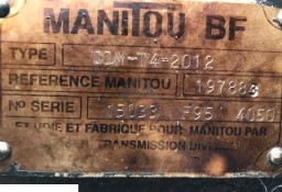 Skrzynia Manitou 628 - Spicer Com T42012 - [CZĘŚCI] - Most Napędowy