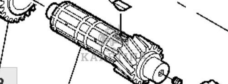 John Deere 9780CTS 9780i CTS 2005rok Wałek Zębaty Skrzyni Biegów CE18223-1