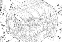 CLAAS Axion 870 Obudowa Skrzyni Biegów ZF TMG 28 CZĘŚCI 0011704450 00 1170 445 0