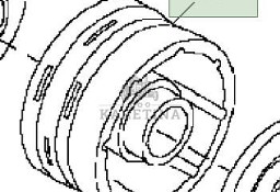 John Deere 8110 8210 8310 8410 Bęben CZĘŚCI R162065